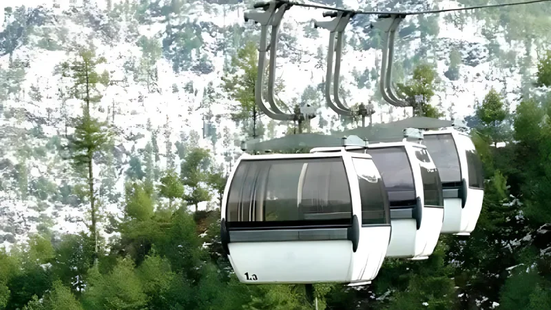 patriata chairlift near GPO office Murree