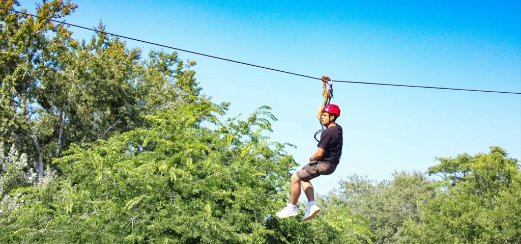 Zipline at Samandar Khata Jheel
