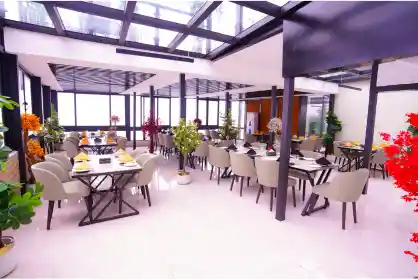Enjoy the rooftop dinning at Fiora hotel restaurant