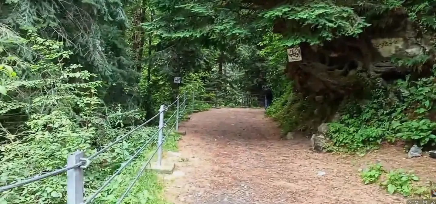 Nathia Gali Samandar Katha Lake waterfall view