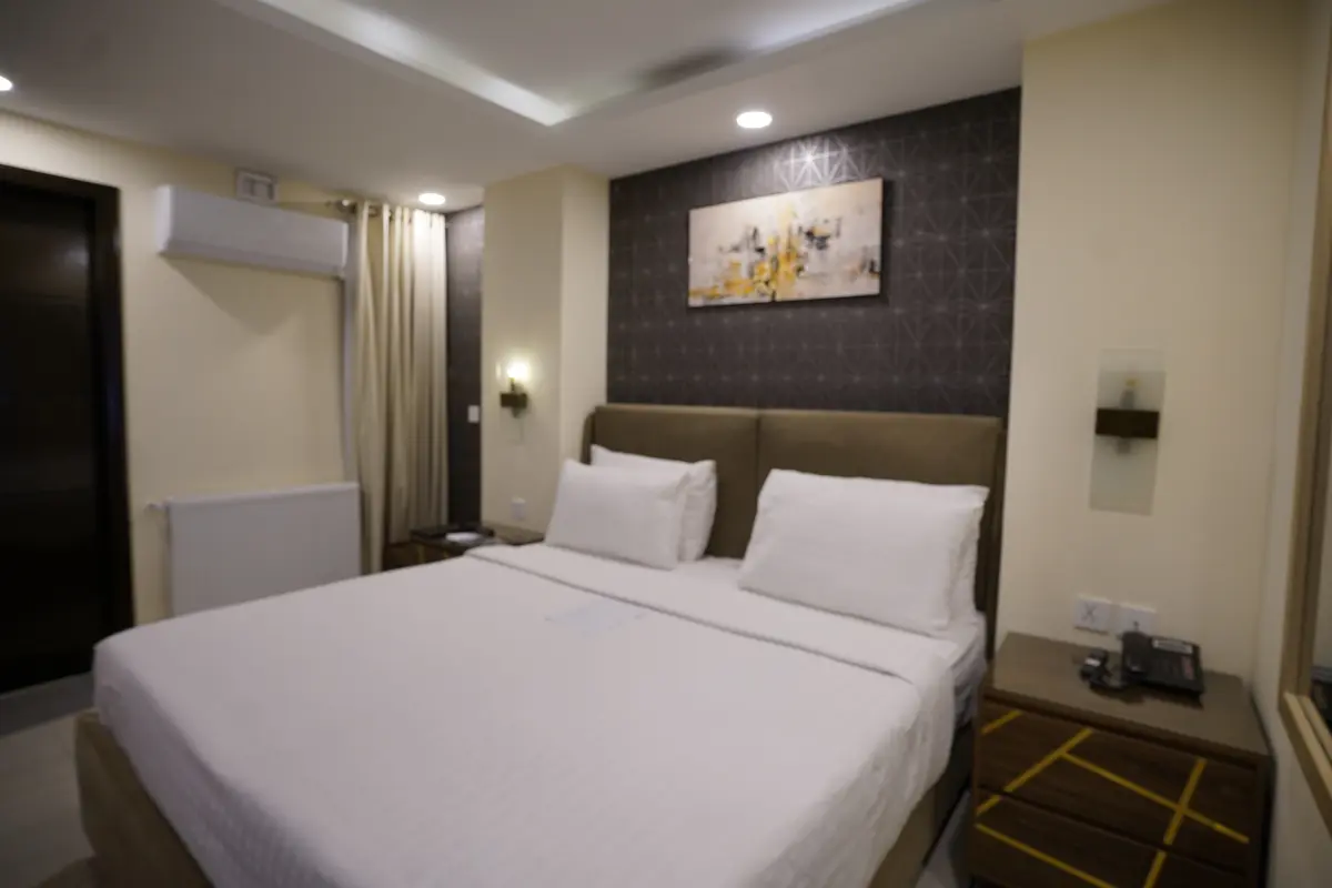 Executive family suite room at Fiora Hotel in Murree