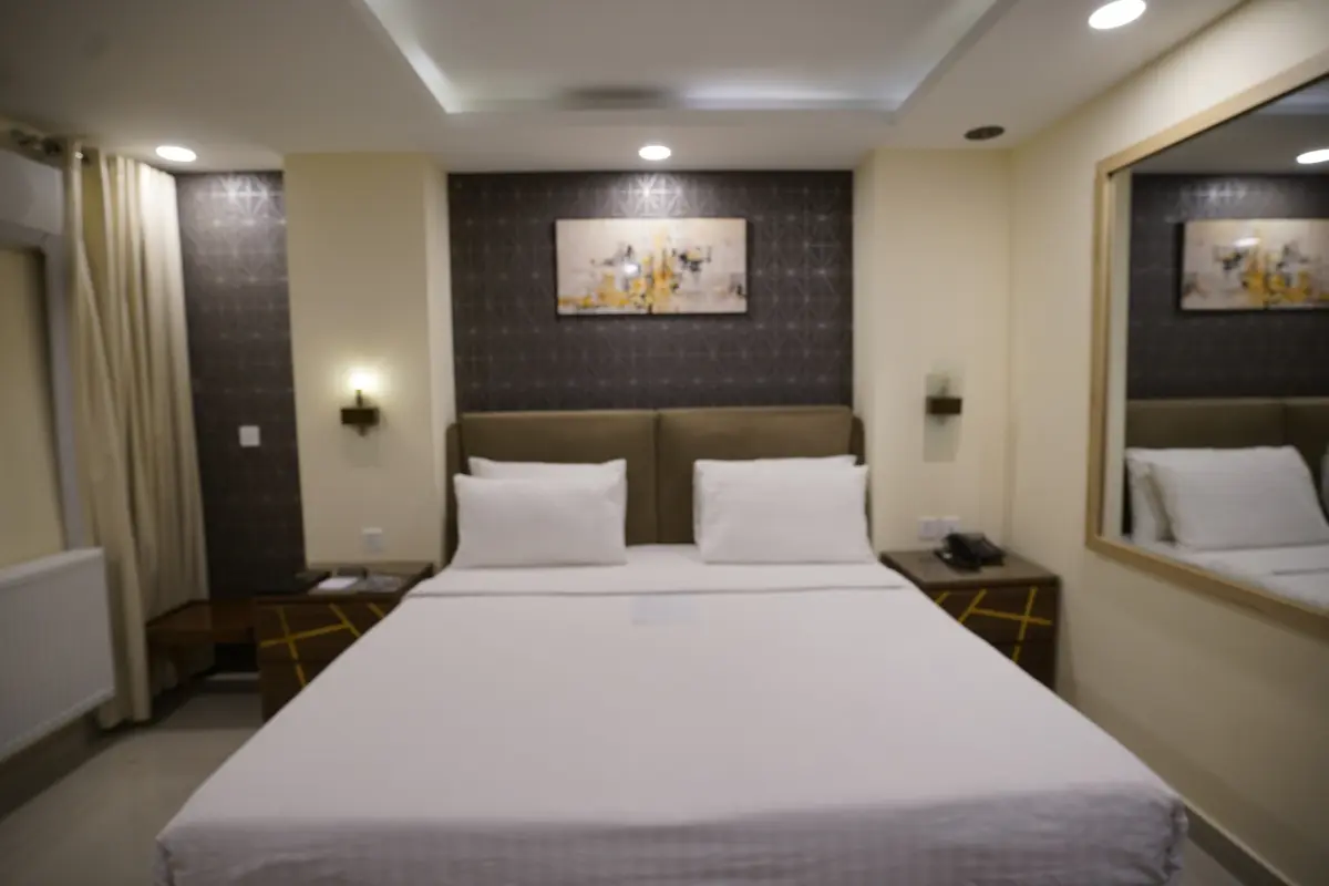 Executive family suite room at Fiora Hotel in Murree