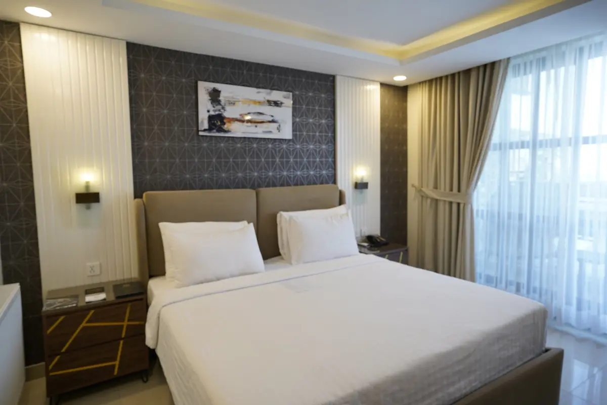 Executive family suite room at Fiora Hotel in Murree